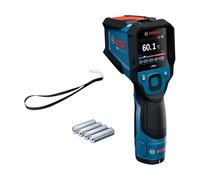 Bosch PRO Termómetro Infrarrojo GIS12V-700-14 (gran pantalla gráfica, protección IP54, resistencia a caídas de 2 m, doble alimentación, in daptador de batería y pilas AA)