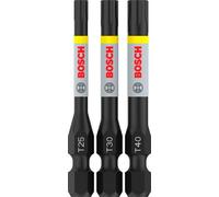 Bosch PRO Torx Bit De Impacto, T25, T30, T40, 55 Mm, 3 Piezas