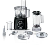 Bosch MCM3201B robot de cocina 800 W 2,3 L Negro, Transparente