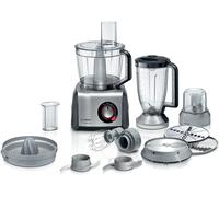 Bosch Procesador de alimentos MultiTalent 8 1250 W Negro, Acero inoxidable MC812M844