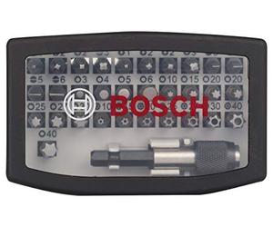 Bosch Profesional 32 atornillar Accesorio de Taladro, Set de Puntas de Atornillador, Small