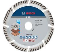 Bosch Profesional Disco de corte diamante estándar para universal (hormigón y mampostería, 150 x 22,23 mm, accesorio amoladora angular)