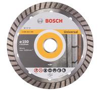 Bosch Profesional - Disco de corte diamante Estándar para Universal Turbo (piedra, 150 x 22.23 2.5 10 mm, accesorios amoladoras angulares)