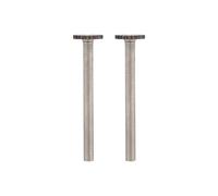 Bosch Profesional Fresa de alta velocidad, Acero Inoxidable, 9.5 mm