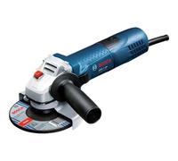 Bosch Professional amoladora angular GWS 7-125 (Ø de disco 125 mm, potencia 720 W, incl. empuñadura auxiliar, brida, cubierta protectora, tuerca de apriete, llave de dos agujeros)