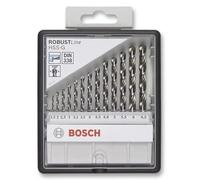Bosch Profesional Juego de Brocas HSS-G, Línea Robust, 13 Piezas