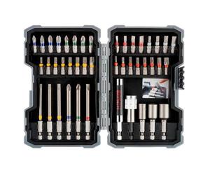 Bosch Profesional para atornillar y llaves de vaso (Ph,Pz,Sl,H,T,Th), Herramientas, Set de 43 Unidades