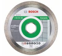 Bosch Professional 1 x Disco Tronzador de Diamante Standard for Ceramic, para Piedra, Azulejos, Cerámica, Ø 125 x 22.23 x 1.6 x 7 mm, Accessorios para Amoladoras