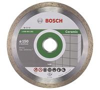 Bosch Professional 1 x Disco Tronzador de Diamante Standard for Ceramic, para Piedra, Azulejos, Cerámica, Ø 150 x 22.23 x 1.6 x 7 mm, Accessorios para Amoladoras