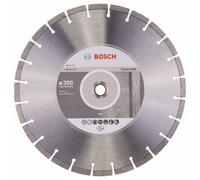 Bosch Professional 1 x Disco Tronzador de Diamante Standard for Concrete, para Hormigón, Hormigón Poroso, Ø 350 x 20/25.40 x 2.8 x 10 mm, Accesorios para Sierras de Mesa, Sierras a Gasolina