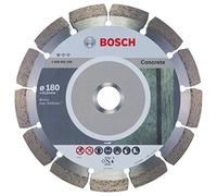 Bosch Professional 1 x Disco Tronzador de Diamante Standard for Concrete, para Hormigón, Hormigón Poroso, Ø 180 x 22.23 x 2 x 10 mm, Accessorios para Amoladoras