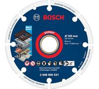 Bosch Professional 1 x Discos de corte Expert Diamond Metal Wheel, para Hierro fundido, Ø 105 mm, Accesorios Amoladora pequeña, Cortador de mármol