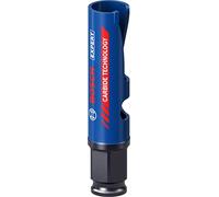 Bosch Professional 1 x Sierras de corona Expert Construction Material, para Madera blanda, 19 mm, Accesorios Taladro de impacto rotativo