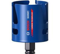 Bosch Professional 1 x Sierras de corona Expert Construction Material, para Madera blanda, 64 mm, Accesorios Taladro de impacto rotativo