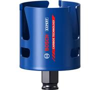 Bosch Professional 1 x Sierras de corona Expert Construction Material, para Madera blanda, 65 mm, Accesorios Taladro de impacto rotativo