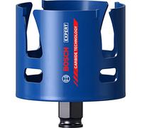 Bosch Professional 1 x Sierras de corona Expert Construction Material, para Madera blanda, 76 mm, Accesorios Taladro de impacto rotativo