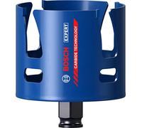 Bosch Professional 1 x Sierras de corona Expert Construction Material, para Madera blanda, 80 mm, Accesorios Taladro de impacto rotativo