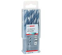 Bosch Professional 10 brocas helicoidales HSS PointTeQ, para metal, 7.1 x 69 x 109 mm, accesorio de taladro