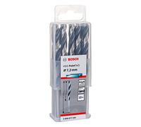 Bosch Professional 10 brocas helicoidales HSS PointTeQ, para metal, 7.2 x 69 x 109 mm, accesorio de taladro
