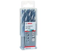 Bosch Professional Brocas helicoidales HSS PointTeQ 10 brocas para metal 7 x 69 x 109 mm (Ø 7 mm)