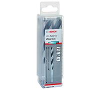 Bosch Professional 10 brocas helicoidales HSS PointTeQ, para metal, 8.2 x 75 x 117 mm, accesorio de taladro