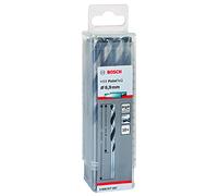Bosch Professional 10 brocas helicoidales HSS PointTeQ, para metal, 8.9 x 81 x 125 mm, accesorio de taladro
