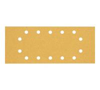 Bosch Professional 10 x Lijas Expert C470 con 14 agujeros, para Madera dura, Pintura sobre madera, 115 x 280 mm, Grano 60, Accesorios Lijadora orbital