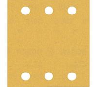 Bosch Professional 10 x Lijas Expert C470 con 6 agujeros, para Madera dura, Pintura sobre madera, 115 x 107 mm, Grano 180, Accesorios Lijadora orbital