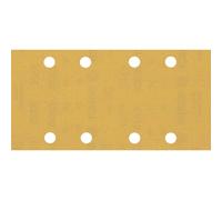 Bosch Professional 10 x Lijas Expert C470 con 8 agujeros, para Madera dura, Pintura sobre madera, 93 x 186 mm, Grano 320, Accesorios Lijadora orbital