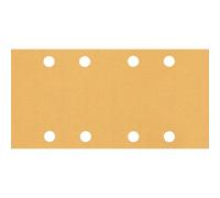 Bosch Professional 10 x Lijas Expert C470 con 8 agujeros, para Madera dura, Pintura sobre madera, 93 x 186 mm, Grano 120, Accesorios Lijadora orbital