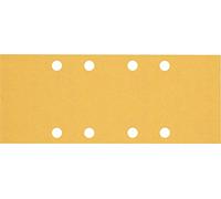 Bosch Professional 10 x Lijas Expert C470 con 8 agujeros, para Madera dura, Pintura sobre madera, 93 x 230 mm, Grano 120, Accesorios Lijadora orbital