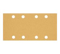 Bosch Professional Lijas Expert C470 – 10 uds, 93 x 186 mm, 8 agujeros, Grano 60 para madera dura