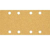 Bosch Professional 10 x Lijas Expert C470 con 8 agujeros, para Madera dura, Pintura sobre madera, 93 x 186 mm, Grano 40, Accesorios Lijadora orbital