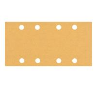 Bosch Professional 10 x Lijas Expert C470 con 8 agujeros, para Madera dura, Pintura sobre madera, 93 x 186 mm, Grano 100, Accesorios Lijadora orbital