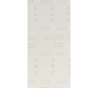 Bosch Professional 10 x Mallas de lija Expert M480, para Madera dura, Pintura sobre madera, 93 x 186 mm, Grano 320, Accesorios Lijadora orbital
