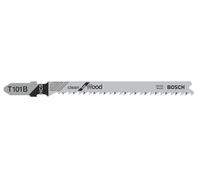 Bosch Professional 100 x Hojas de sierra de calar T 101 B (para Madera blanda, corte recto, accesorios Sierra de calar)