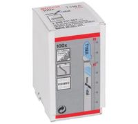 Bosch Professional 100x Hojas de sierra de calar T 118 A Basic for Metal (para Láminas de acero, accesorios Sierra de calar)