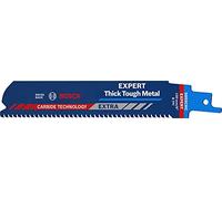Bosch Professional 10x Hojas de sierra sable Expert `Thick Tough Metal` S 955 CHC (para Acero resistente, Hierro fundido, Longitud 150 mm, accesorios Sierra sable)