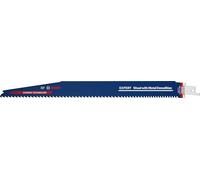Bosch Professional 10x Hojas de sierra sable Expert `Wood with Metal Demolition` S 1267 XHM (para Madera con metal duro, Longitud 300 mm, accesorios Sierra sable)