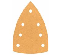Bosch Professional 10x Lijas C470 con 7 agujeros (para Madera dura, Pintura sobre madera, 100x150 mm, grano 120, accesorios Multilijadora)