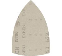 Bosch Professional 10x Malla de lija Expert M480 (para Madera dura, Pintura sobre madera, 100x150 mm, grano 320, accesorios Multilijadora)