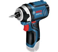 Bosch Professional 12V System atornillador de impacto a batería GDR 12V-105 (incl. bandeja L-BOXX, sin batería/cargador)
