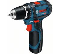 Bosch Professional 12V System - Set atornillador GSR 12V-15 + amoladora a batería GWS 12V-76 (2 baterías x 2.0Ah, en L-BOXX)