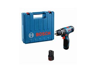 Bosch Professional 12V System cordless combi drill GSB 120-LI (incluido. 2x2.0 Ah battery, rápido cargador GAL 1210 CV, carrying case) - Amazon Edition