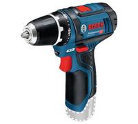 Bosch GSR 12V-15 Professional 650 g Negro, Azul, Rojo, Plata