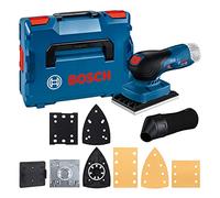 Bosch Professional 12V System GSS 12V-13 - Lijadora orbital a batería (Brushless, 3 platos, bolsa para polvo, en L-BOXX)
