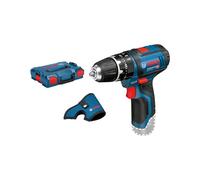 Bosch GSB 10,8-2-LI Professional Sin llave Negro, Azul, Rojo