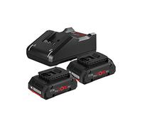 Bosch Professional 1600A01BA4 - Paquete de 2 baterías inalámbricas ProCORE18V 4Ah + GAL 18V-40