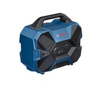 Bosch Professional 18V/12V System altavoz Bluetooth a batería GPB 18V-6 C (Bluetooth, USB, Multi-Speaker Sound, sin batería/cargador)