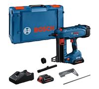 Bosch Professional 18V Clavadora Hormigón GNB 18V-40 (2x baterías ProCORE 4.0Ah, cargador GAL 18V-40, pasador, gancho, punta estándar, imán, XL-BOXX)